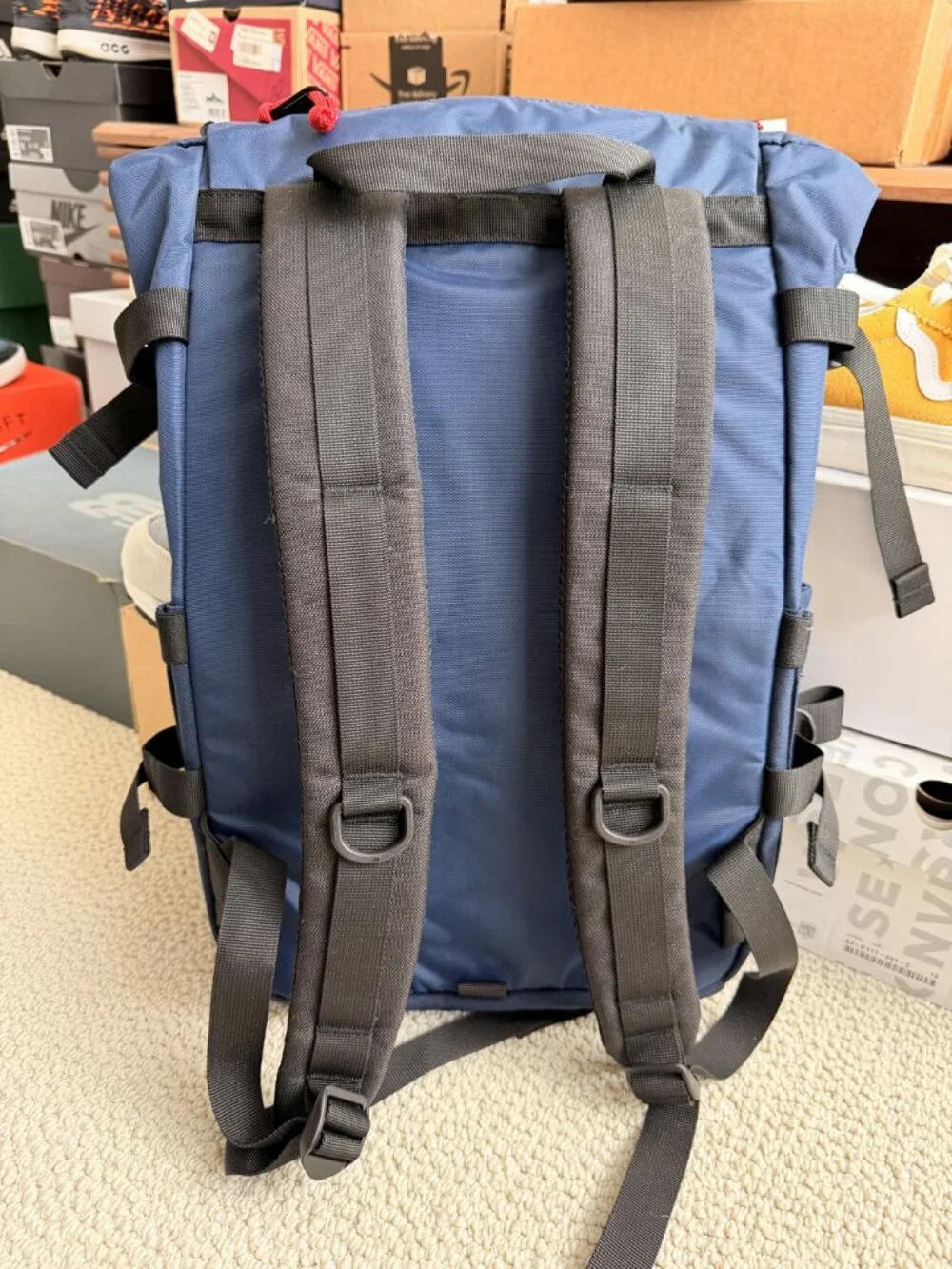 NWT Topo Designs Rover Pack Classic 20L Navy/Navy Backpack